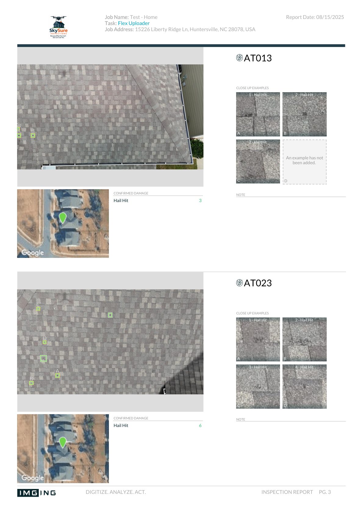 Sample report page 3 placeholder